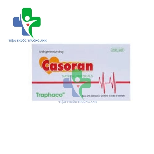 Casoran Traphaco (viên) - Điều trị Tăng huyết áp thể vừa và nhẹ